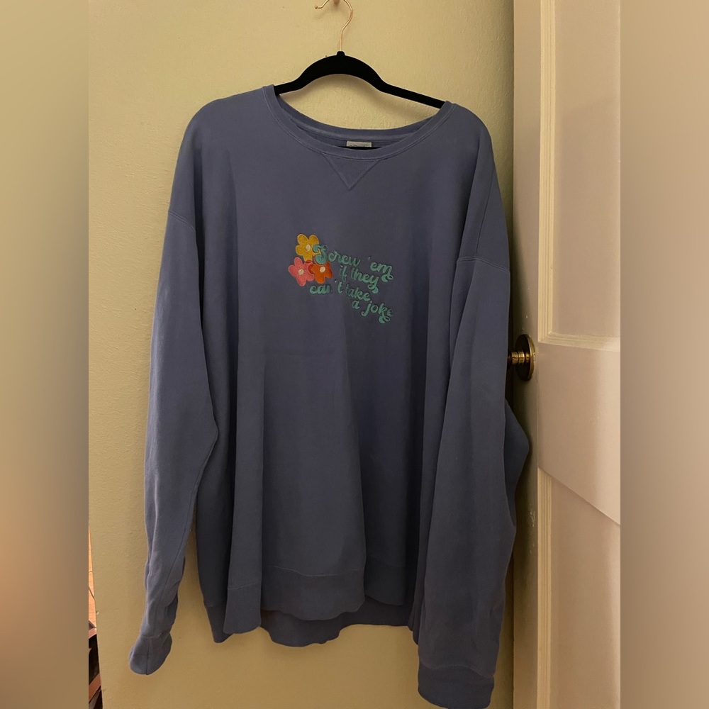 Embroidered Mamma Mia ABBA Crewneck sweatshirt